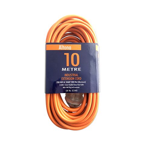 ALTONA HD EXTENSION LEAD 10M - ORANGE