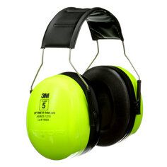 3M PELTOR OPTIME II FOLDABLE HEADBAND EARMUFF CL5  HI-VIZ