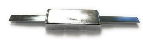 ZINC ANODE 102X58X25 STRAP 200MM 1.4KG  [AS223]