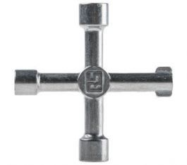 ALLOY CABINET CROSS KEY