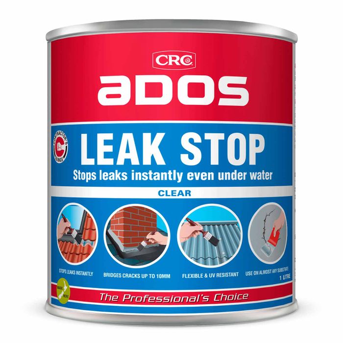 How to stop water leaks fast with CRC Leak Stop