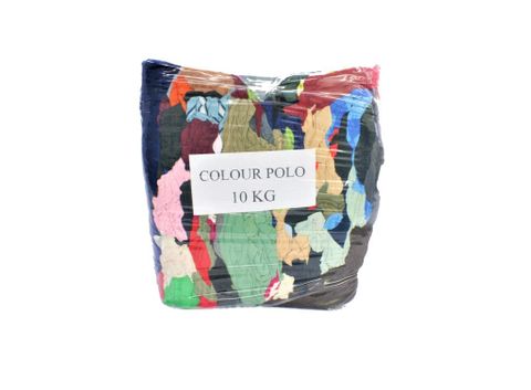 COLOURED COMPRESSED RAGS 10KG