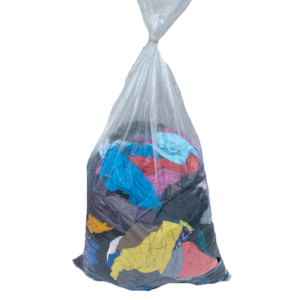 COLOURED COTTON RAGS 2KG BAG