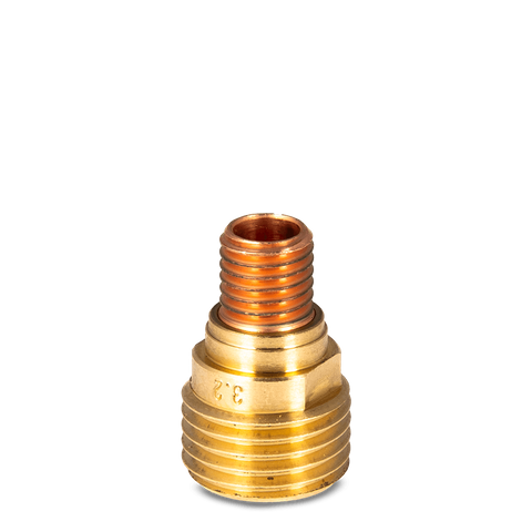 XCELARC STUBBY GAS LENS BODY 2.4MM 2/PK