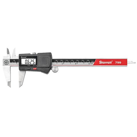 STARRETT DIGITAL VERNIER MM/IMP 150MM  EC799-6/150+18C