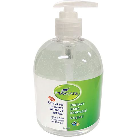 MAYCARE INSTANT HAND SANITISER 500ML PUMP