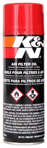 K&N AIR FILTER OIL AEROSOL 347G