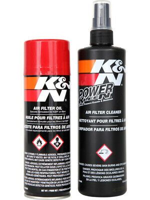 K&N FILTER RECHARGER KIT - 355 ML CLEANER + 184G OIL
