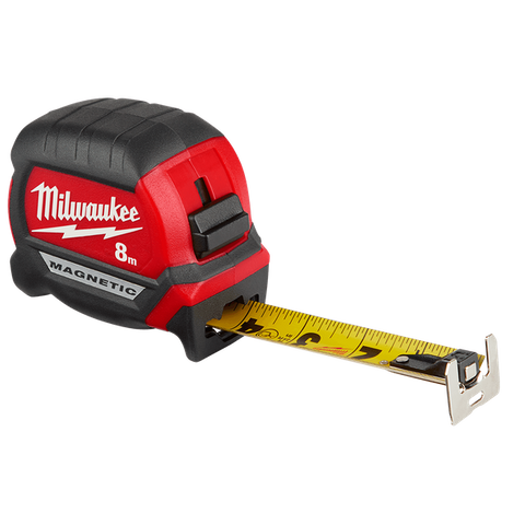 MILWAUKEE GEN 3 COMPACT MAGNETIC TAPE MEASURE 8M