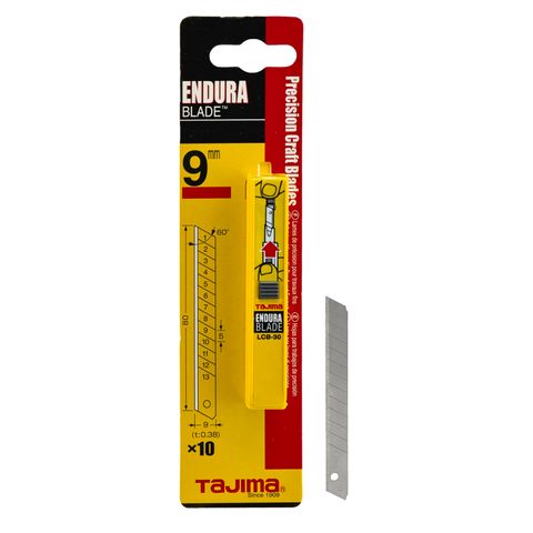 TAJIMA  MINI SNAP KNIFE BLADE   9MM  10/PK   LCB-30-10