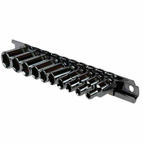 FULLER PRO 10PC 1/4DR SOCKET RAIL