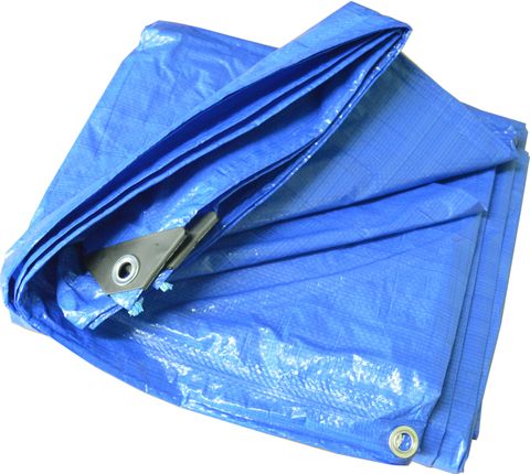 XCEL TARPAULIN POLY BLUE 10FT X 12FT