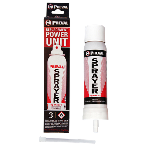 PREVAL SPRAYER COMPLETE PACK [POWER AEROSOL + BOTTLE]