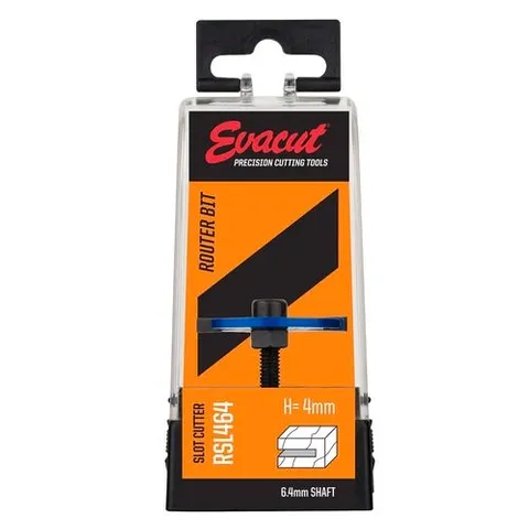 EVACUT TC  ROUTER BIT 4X38 SLOT