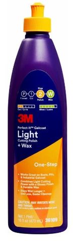 3M PERFECT-IT GELCOAT LIGHT CUTTING POLISH + WAX 473ML