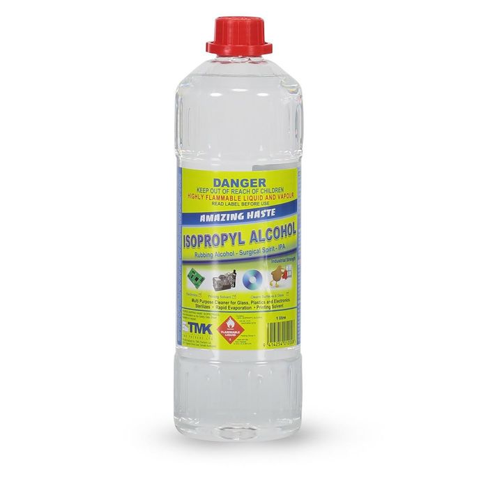 RS PRO 1 L Bottle Isopropyl Alcohol for Electronic Components, PCBs