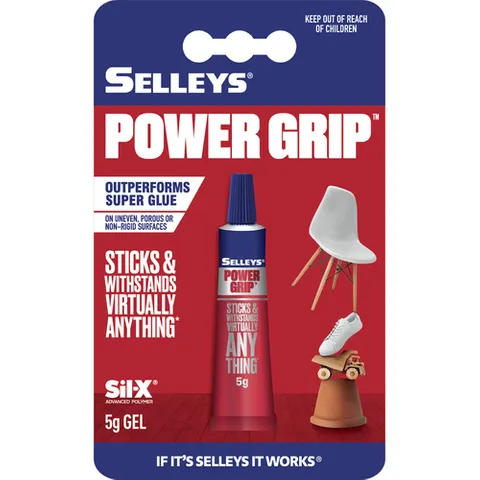 SELLEYS POWER GRIP SIL-X SUPER GEL 10G