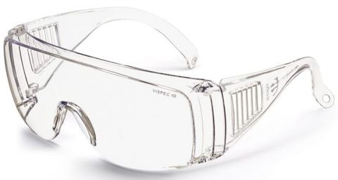 ESKO VISPEC OVER SPEC SAFETY GLASSES - CLEAR