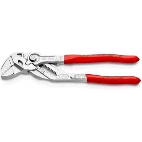 KNIPEX PLIER WRENCH SMOOTH JAW 180MM