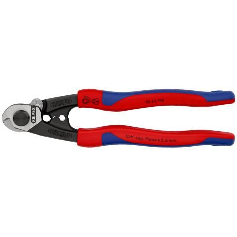 KNIPEX WIRE CUTTER UPTO 6MM 190MM LONG
