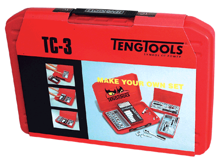TENG TOOL BOX FOR 3 X TC TRAYS
