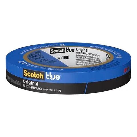 3M 2090 LONG-MASK MASKING TAPE BLUE 18MM