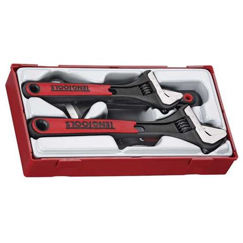 TENG 4PC ADJUSTABLE WRENCH SET