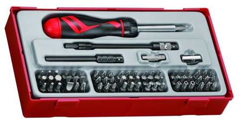 TENG 74PC RATCHET SCREWDRIVER BIT SET