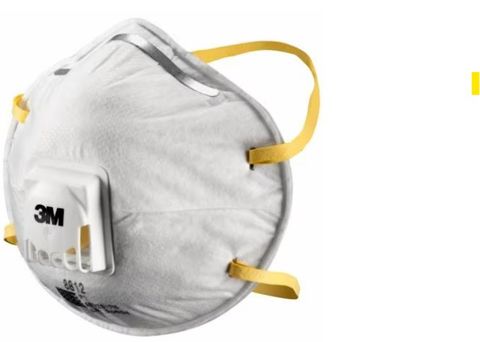 3M P1 PARTICLE VALVED DUST MASK  - SINGLES