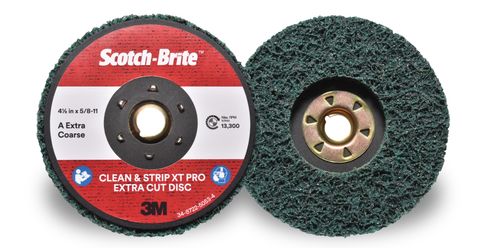 3M SB CLEAN & STRIP DISC 125MM A-XCRS  GREEN