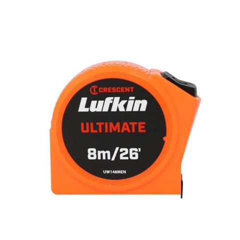 LUFKIN ULTIMATE TAPE MEASURE 8M/26F 25MM