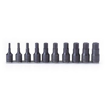 KOKEN 10PC 1/2DR INHEX BIT SOCKET SET 5-19MM  4012M/10