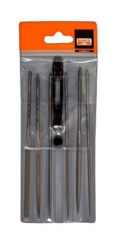 BAHCO 6PC NEEDLE FILE SET   24701610