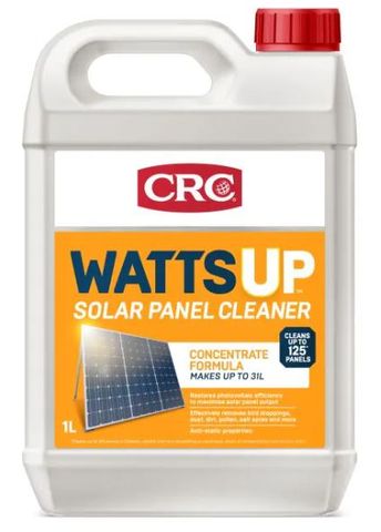 CRC WATTS UP SOLAR PANEL CLEANER 1L