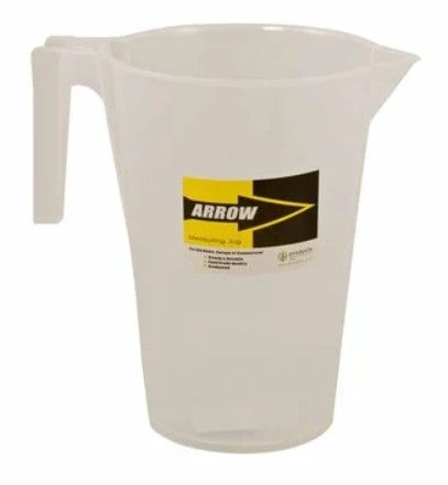 ARROW PLASTIC MEASURING JUG 1L