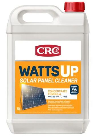 CRC WATTS UP SOLAR PANEL CLEANER 5L