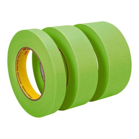 3M 233+ MASKING TAPE GREEN 12MM