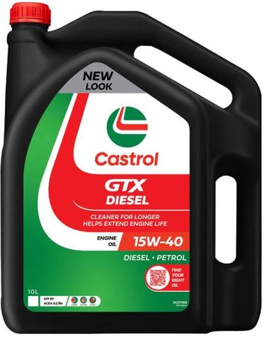 CASTROL GTX DIESEL OIL 15W40  1L  3383439