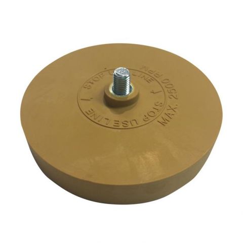 PIN STRIPE REMOVAL WHEEL   90D X15 5/16NF + 6MM ARBOR