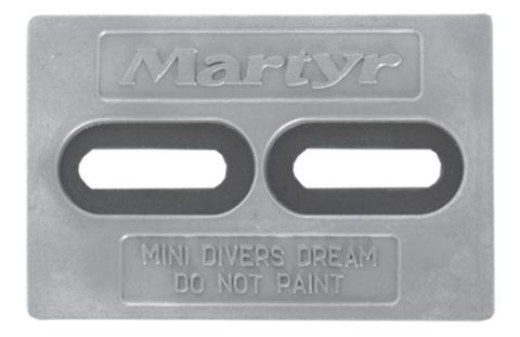 ZINC ANODE LARGE DIVERS DREAM 305X150X13