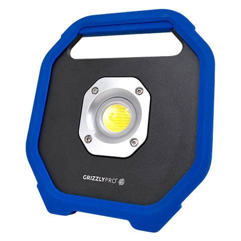 GRIZZLY PRO RECHARGEABLE WORK LIGHT 40W 3800 LUMENS