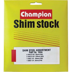 CHAMPION STEEL SHIMSTOCK SHEET ASSORTMENT