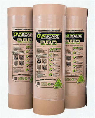 OVABOARD HD CARDBOARD FLOOR PROTECTION ROLL 965MM X30M OB-30