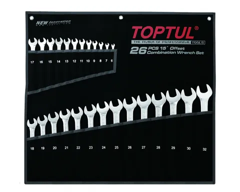 TOPTUL 26PC HP ROE SPANNER SET 6-32MM