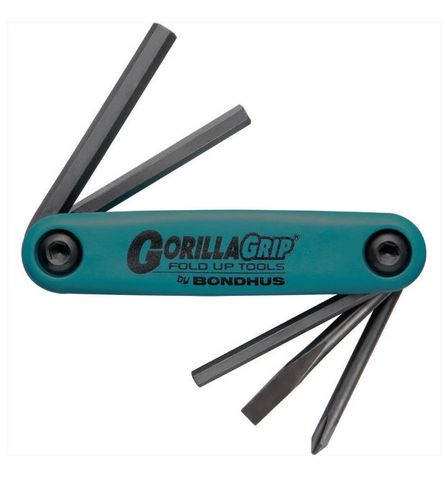 BONDHUS GORILLA GRIP HEX/PHILIPS/SLOTTED