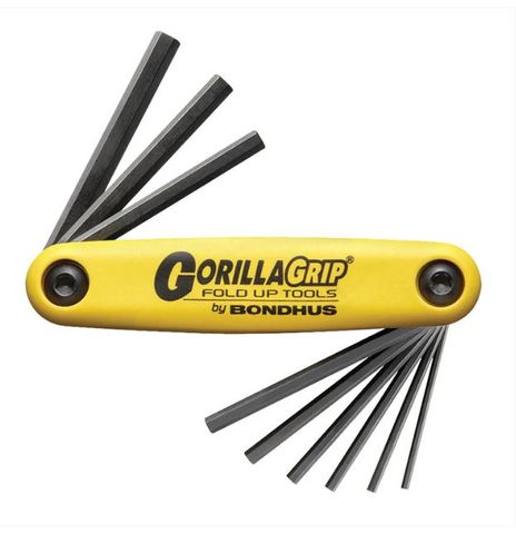 BONDHUS GORILLA GRIP 9 SIZES .050-3/16IN