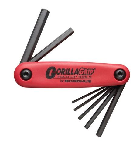 BONDHUS GORILLA GRIP 7 SIZES 1.5-6MM
