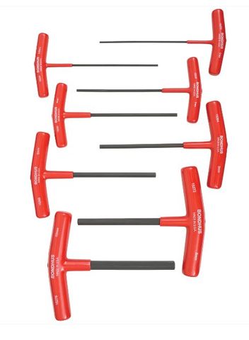 BONDHUS 8PC T-HANDLE SET BTX80M 2-10MM - WITHOUT STAND