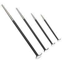 TOLEDO 4PC ROLLED HEAD PRY BAR SET