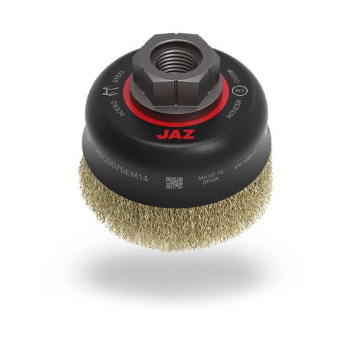 JAZ S/S CUP BRUSH 125MM M14 TO1250ZM14